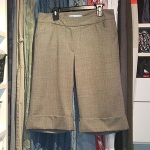 Antonio Melani Wide-Leg & Cuff Trouser Shorts